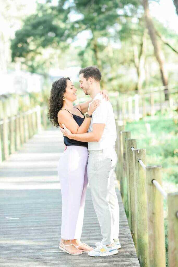 sessão fotográfica na praia